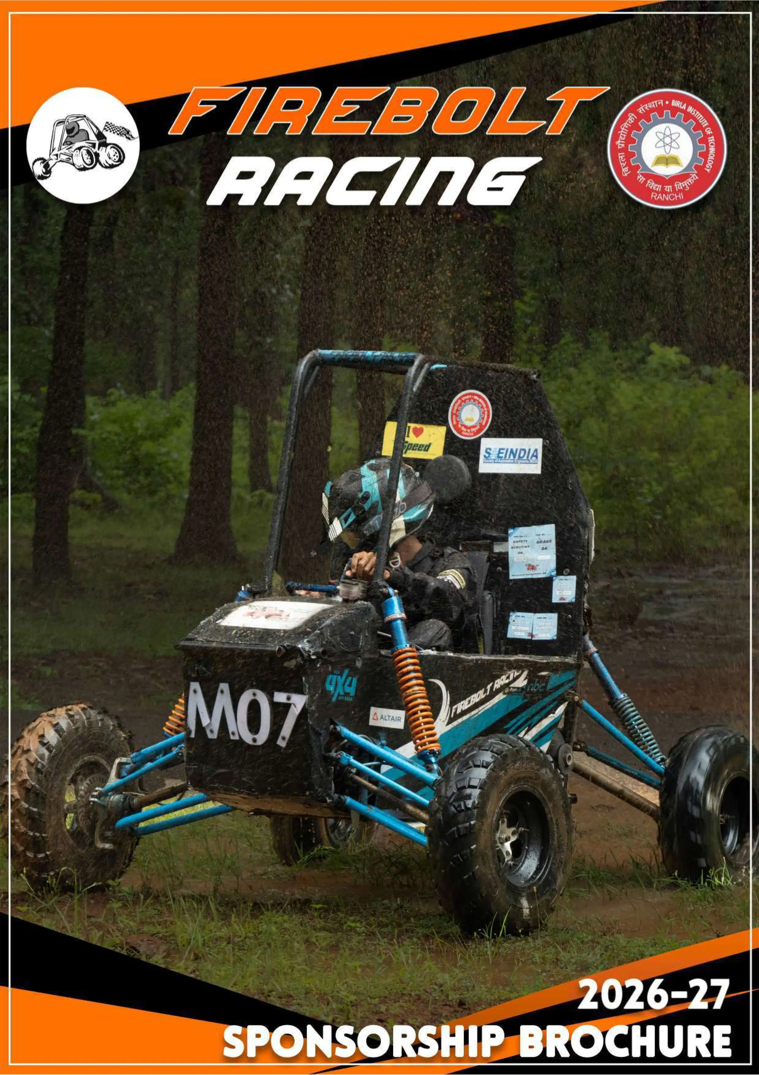 Firebolt Racing Sponsorship Brochure